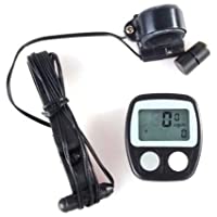 Los mejores  - TOOGOO（R）) Mini Velocimetro-Cuentakilometro Digital Versatil para Bicicleta